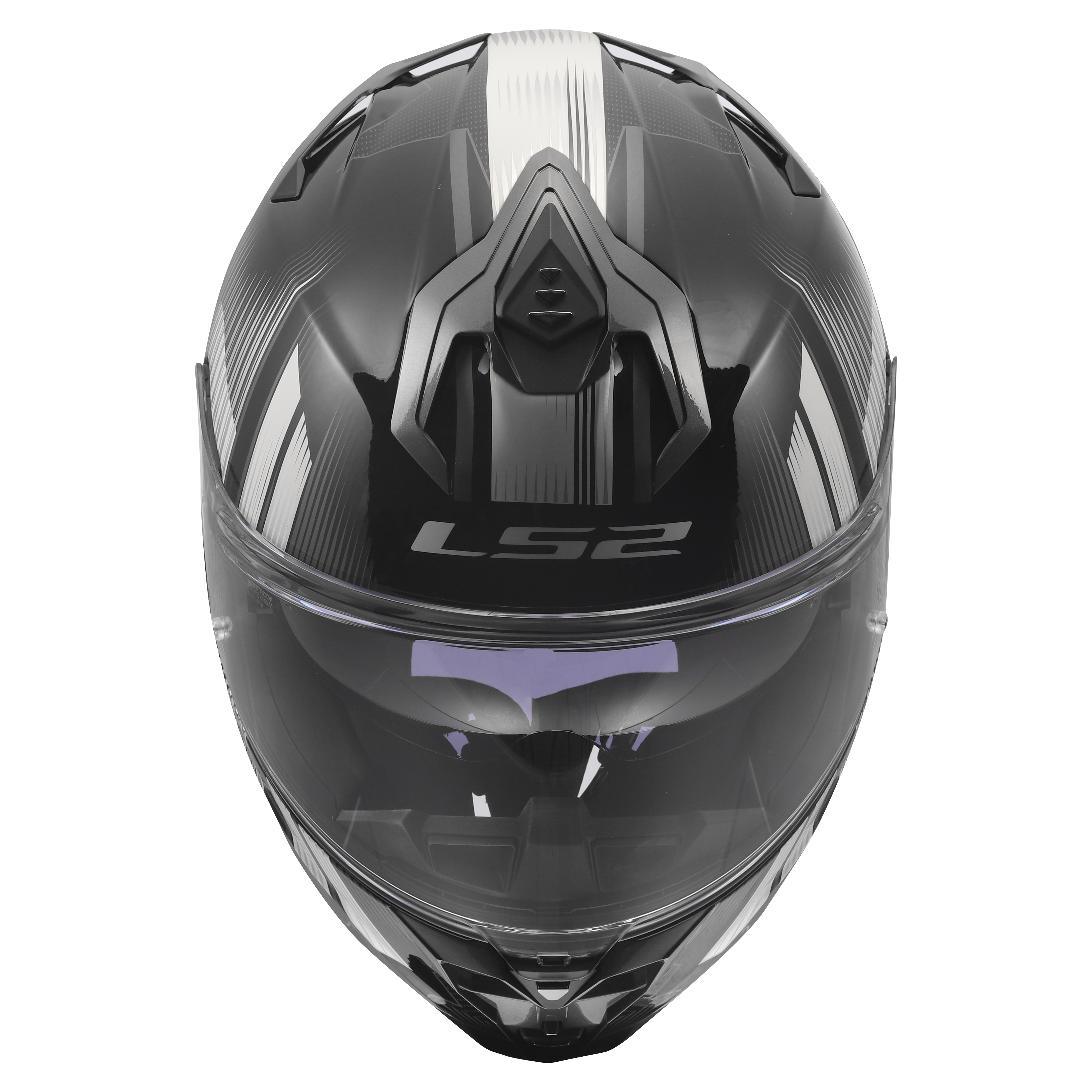 LS2 FF817 CHALLENGER II NITRO BLACK GREY 168170512 (9)